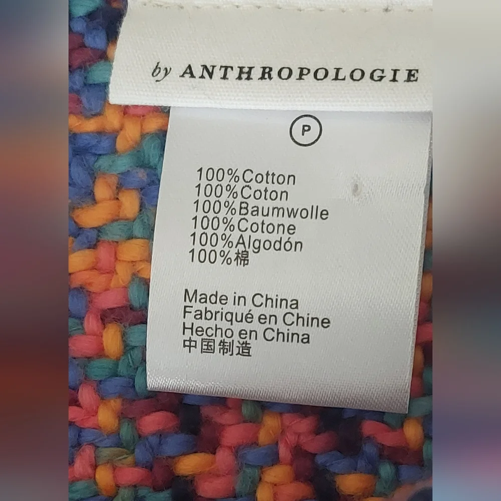 Anthroplogie Pippi Woven Throw